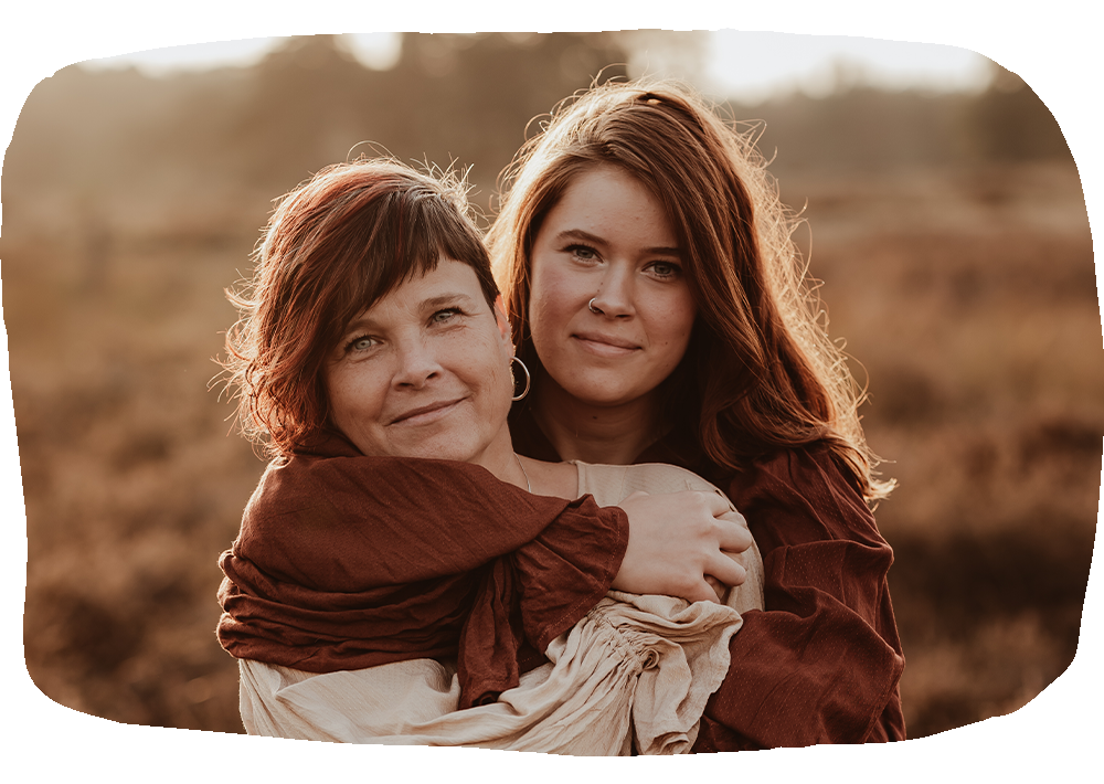Foto van Katja en Tessa - Eigenaren van She for Life