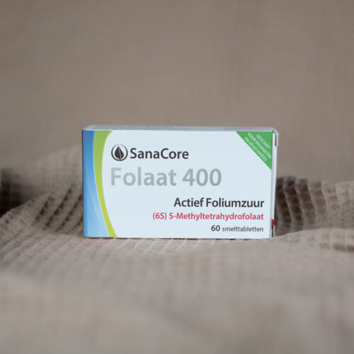 Actieve vorm van foliumzuur folaat 400